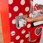Bucatarie din lemn pentru copii Disney Minnie Mouse Vintage KidKraft Bucatarie din lemn pentru copii Disney Minnie Mouse Vintage KidKraft